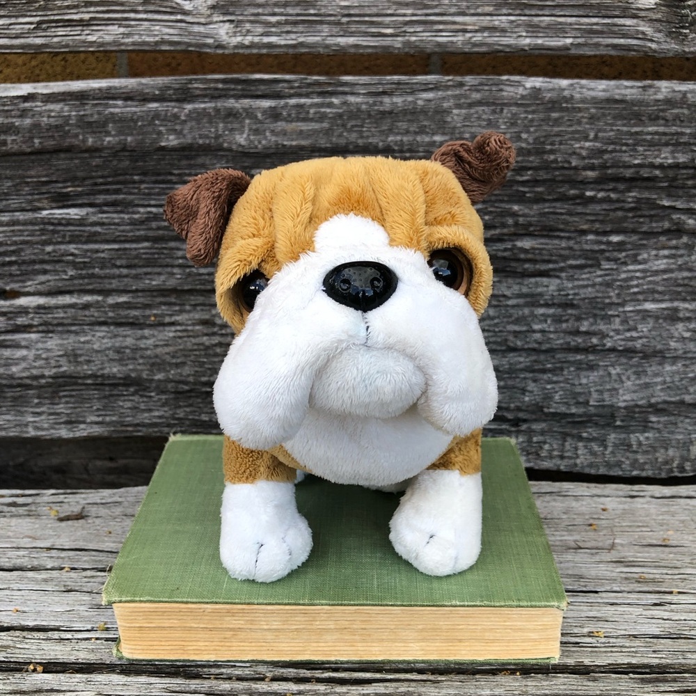 GANZ Webkinz Bulldog plush toy *No Code* plushie stuffed animal - Picture 1 of 13
